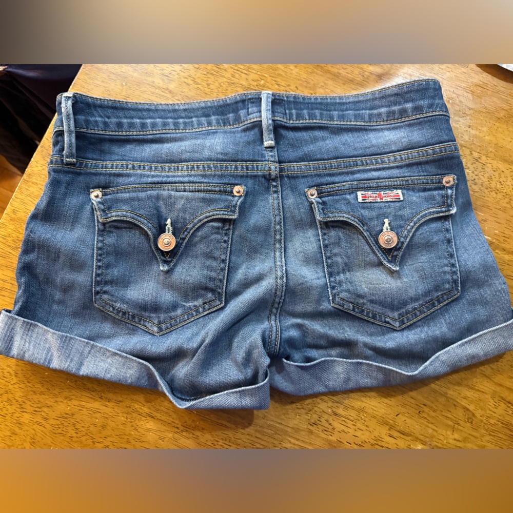 Hudson Hampton Cuffed Jean Shorts, size 27